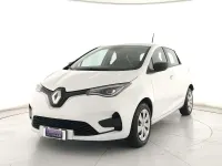 Usata Renault Zoe Life 50 kW (69 CV) 2021 Bianco opaco Utilitaria