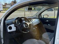 Usata Fiat 500 Lounge 69 CV (50 kW) 2010 Bianco Utilitaria