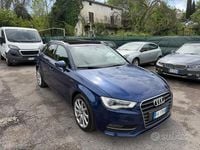 Usata Audi A3 Ambiente 110 CV (80 kW) 2015 Blu Berlina