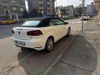 Usata VW Golf Cabriolet 105 CV (77 kW) 2012 Bianco Cabrio