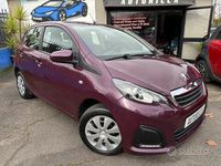 Usata Peugeot 108 Allure 69 CV (50 kW) 2017 Viola Berlina