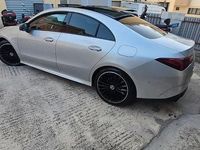 Usado Mercedes CLA220 AMG line 190 CV (139 kW) 2023 Gris Berlina