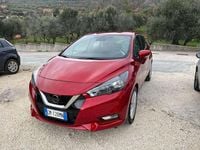 Usata Nissan Micra Acenta 90 CV (66 kW) 2023 Rosso Utilitaria