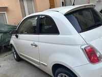 Usata Fiat 500 Lounge 95 CV (69 kW) 2011 Bianco Berlina