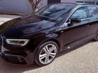 Usata Audi A3 S-Line 150 CV (110 kW) 2019 Nero Berlina