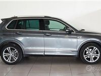 Usata VW Tiguan R-line 115 CV (84 kW) 2018 Marrone SUV