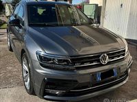 Usata VW Tiguan R-line 150 CV (110 kW) 2018 Grigio SUV