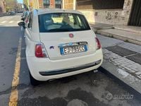 Usata Fiat 500 Lounge 69 CV (50 kW) 2011 Bianco Berlina