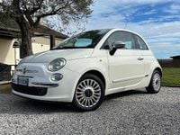 Usata Fiat 500 Lounge 69 CV (50 kW) 2009 Bianco Cabrio