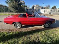 Usata Alfa Romeo Spider Veloce 114 CV (83 kW) 1970 Rosso Cabrio