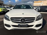 Usata Mercedes C220 Exclusive 169 CV (124 kW) 2017 Bianco Berlina