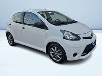 Usata Toyota Aygo Connect Style 68 CV (50 kW) 2014 Bianco Utilitaria