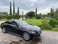 Usata Mercedes E200 Premium 150 CV (110 kW) 2019 Nero Berlina