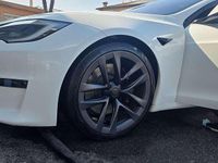 Usata Tesla Model S Plaid 750 kW (1020 CV) 2022 Bianco Utilitaria