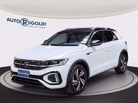 Usata VW T-Roc R-line 116 CV (85 kW) 2022 Pure white deep black perlato SUV