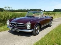 Usata Mercedes SL280 170 CV (125 kW) 1971 Rosso Cabrio