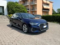 Usata Audi A3 S-Line 116 CV (85 kW) 2021 Blu/azzurro Berlina
