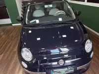 Usata Fiat 500 Lounge 95 CV (69 kW) 2010 Blu Berlina