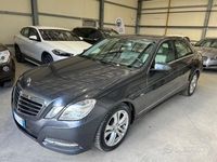 Usata Mercedes E250 Avantgarde 203 CV (149 kW) 2010 Grigio Berlina