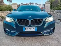 Usata BMW 218 Sport Line 150 CV (110 kW) 2017 Blu Coupé