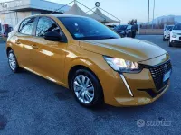Usata Peugeot 208 Active 75 CV (55 kW) 2023 Giallo faro metallizzato Utilitaria