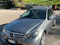 Usata Mercedes C220 170 CV (125 kW) 2014 Grigio Berlina