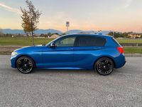 Usata BMW 118 M Sport 150 CV (110 kW) 2017 Blu Utilitaria