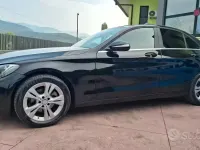 Usata Mercedes C180 Exclusive 116 CV (85 kW) 2015 Nero Berlina