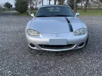Usata Mazda MX5 110 CV (80 kW) 2002 Grigio Cabrio