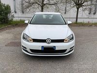 Usata VW Golf VII Highline 105 CV (77 kW) 2014 Bianco Berlina