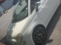 Usata Fiat 500C 69 CV (50 kW) 2009 Bianco Cabrio