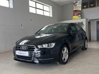 Usata Audi A3 Attraction 110 CV (80 kW) 2014 Nero Berlina