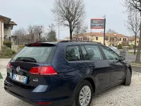 Usata VW Golf VII Trendline 90 CV (66 kW) 2015 Blu Station wagon