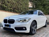 Usata BMW 118 Sport Line 136 CV (100 kW) 2016 Bianco Utilitaria