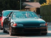 Usata Honda CR-X 125 CV (91 kW) 1992 Nero Cabrio