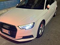 Usata Audi A3 Sport 116 CV (85 kW) 2018 Bianco Berlina