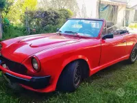 Usata Fiat 124 1980 Rosso Cabrio
