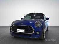 Usata Mini Cooper D Cabriolet 116 CV (85 kW) 2019 Blu Cabrio