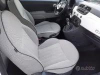 Usata Fiat 500 Lounge 69 CV (50 kW) 2013 Bianco Berlina