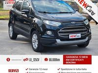 Usata Ford Ecosport Titanium 125 CV (91 kW) 2017 Nero SUV