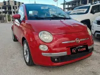 Usata Fiat 500 Lounge 75 CV (55 kW) 2008 Rosso Berlina