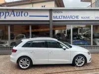 Usata Audi A3 Ambition 110 CV (80 kW) 2016 Bianco Berlina