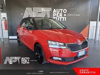 Usata Skoda Fabia 60 CV (44 kW) 2019 Rosso Utilitaria