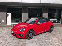 Usata VW Beetle Cabriolet Design 110 CV (80 kW) 2016 Rosso Cabrio