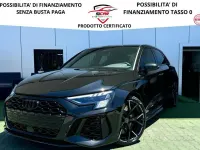 Usata Audi RS3 Ambiente 400 CV (294 kW) 2022 Nero Berlina