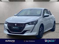 Usata Peugeot 208 Allure 101 CV (74 kW) 2021 Bianco Utilitaria