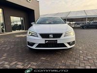 Usata Seat Leon XCELLENCE 116 CV (85 kW) 2018 Bianco Berlina