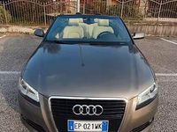 Usata Audi A3 Cabriolet Ambition 122 CV (89 kW) 2012 Bronzo Cabrio