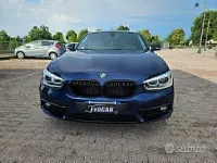 Usata BMW 116 Sport Line 116 CV (85 kW) 2019 Blu Utilitaria