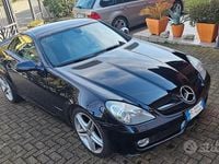 Usata Mercedes SLK200 184 CV (135 kW) 2010 Blu Cabrio